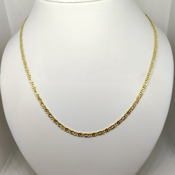 Collana oro giallo 18 kt Unisex Catena intrecciata 50 cm 7 gr | Gioiellitosti.it