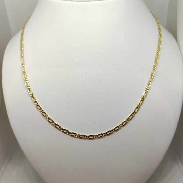 Collana oro giallo 18 kt Unisex Catena maglia 50 cm 6.60 gr | Gioiellitosti.it