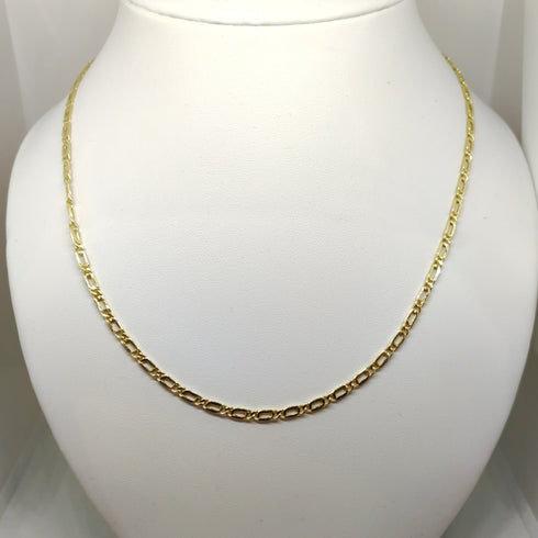 Collana oro giallo 18 kt Unisex Catena maglia 50 cm 6.60 gr | Gioiellitosti.it