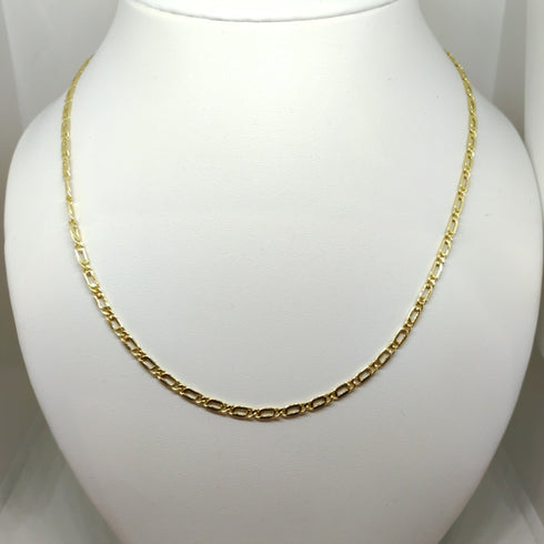 Collana oro giallo 18 kt Unisex Catena maglia 50 cm 6.60 gr | Gioiellitosti.it