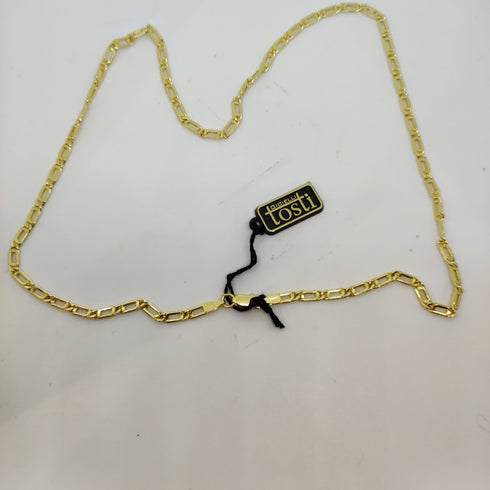 Collana oro giallo 18 kt Unisex Catena maglia 50 cm 6.90 gr | Gioiellitosti.it