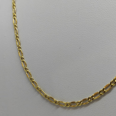 Collana oro giallo 18 kt unisex catena maglia 60 cm 3,80 gr | Gioiellitosti.it