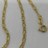 Collana oro giallo 18 kt unisex catena maglia 60 cm 3,80 gr | Gioiellitosti.it