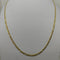 Collana oro giallo 18 kt unisex catena maglia 60 cm 3,90 gr | Gioiellitosti.it