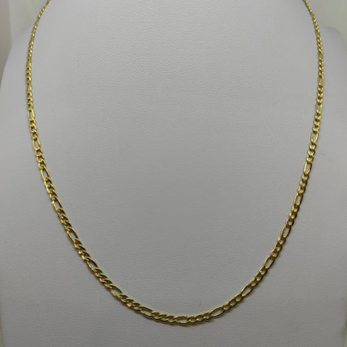 Collana oro giallo 18 kt unisex catena maglia 60 cm 3,90 gr | Gioiellitosti.it