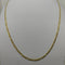 Collana oro giallo 18 kt unisex catena maglia 60 cm 3,90 gr | Gioiellitosti.it