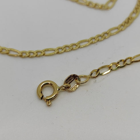 Collana oro giallo 18 kt unisex catena maglia 60 cm 3,90 gr | Gioiellitosti.it