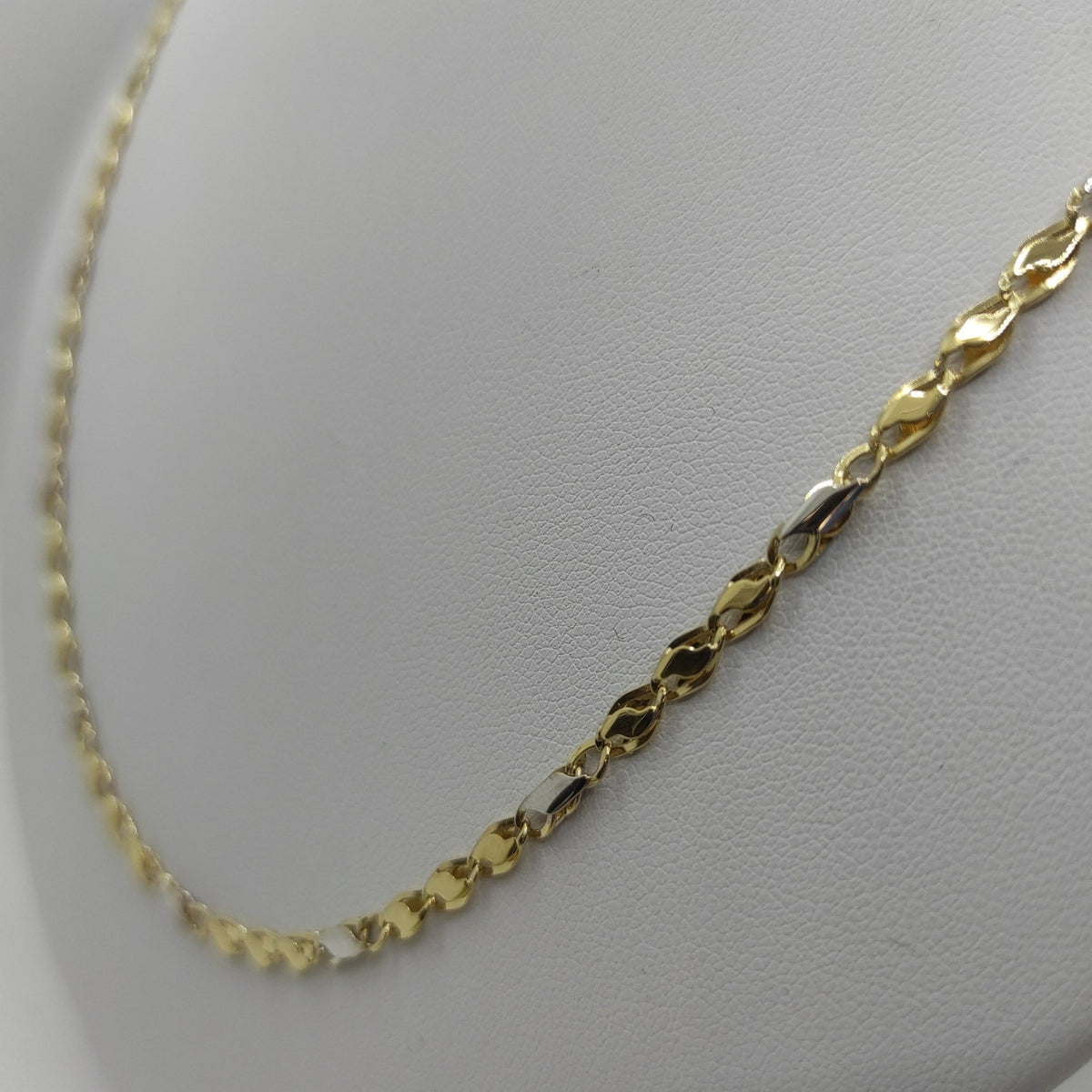 Collana Catena In Oro Giallo 10K - Spessore 1,9 Mm, Lunghezze 40-45-50 Cm, Con Chiusura A Molla, Finitura Lucida