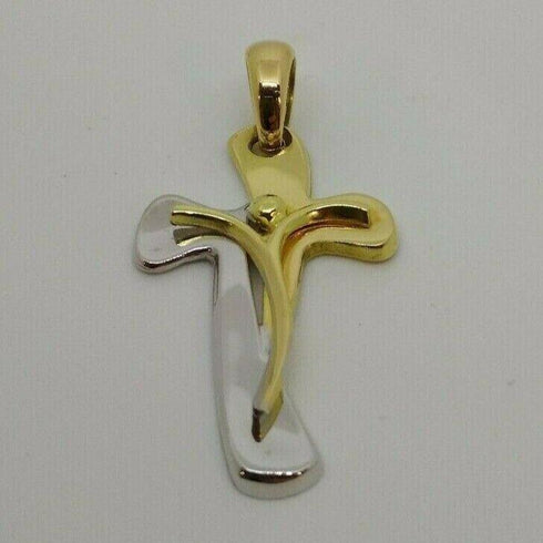 Ciondolo Croce oro 18k Cristo gr 5,60 | Gioiellitosti.it