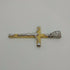 Ciondolo Croce oro 18k Pendente unisex Cristo gr 2,40 | Gioiellitosti.it