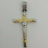 Ciondolo Croce oro 18k Pendente unisex Cristo gr 2,40 | Gioiellitosti.it