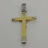Ciondolo Croce oro 18k Pendente unisex Cristo gr 2,40 | Gioiellitosti.it