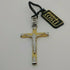 Ciondolo Croce oro 18k Pendente unisex Cristo gr 2,40 | Gioiellitosti.it