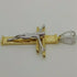 Ciondolo Croce oro 18k Pendente unisex Cristo gr 3,90 | Gioiellitosti.it