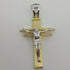 Ciondolo Croce oro 18k Pendente unisex Cristo gr 3,90 | Gioiellitosti.it
