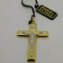 Ciondolo Croce oro 18k Pendente unisex Cristo INRI gr 3,50 | Gioiellitosti.it