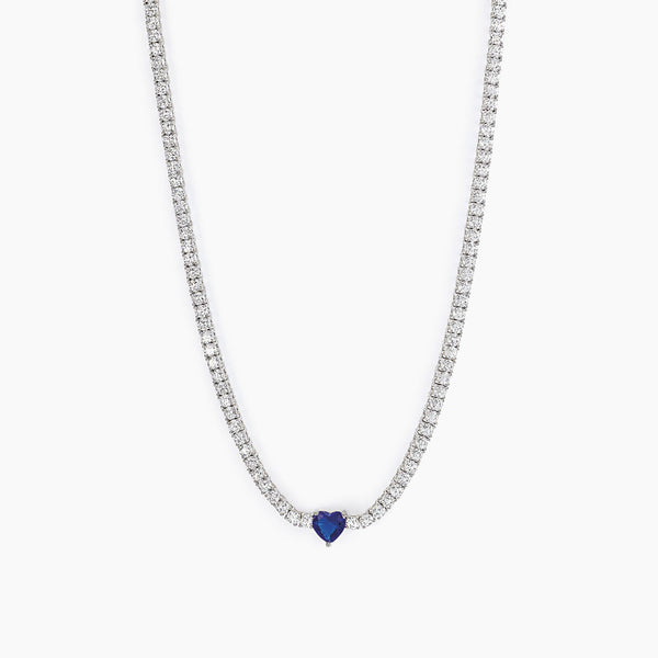 Girocollo Tennis Argento 925 Zirconi MABINA 553430 | Gioiellitosti.it