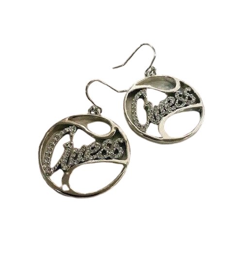 Guess UBE12004 Orecchini cerchio pietre Swarovski | Gioiellitosti.it
