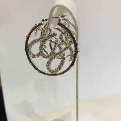 Guess UBE20803 Orecchini donna pendenti a cerchio | Gioiellitosti.it