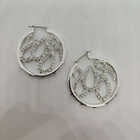 Guess UBE20803 Orecchini donna pendenti a cerchio | Gioiellitosti.it