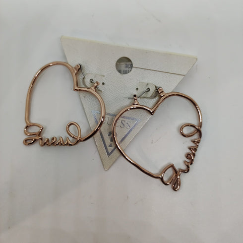 Guess UBE80930 Orecchini donna pendenti forma cuore | Gioiellitosti.it