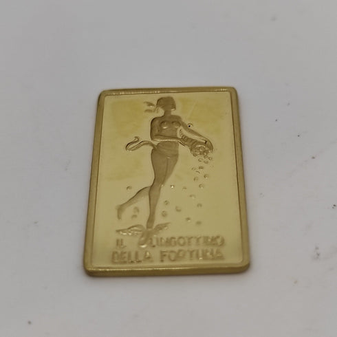 Lingotto della fortuna Unoaerre Oro 18k grammi 10,00 | Gioiellitosti.it