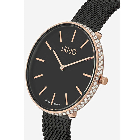 Liu Jo TLJ1416 Orologio donna acciaio oro con cristalli | Gioiellitosti.it