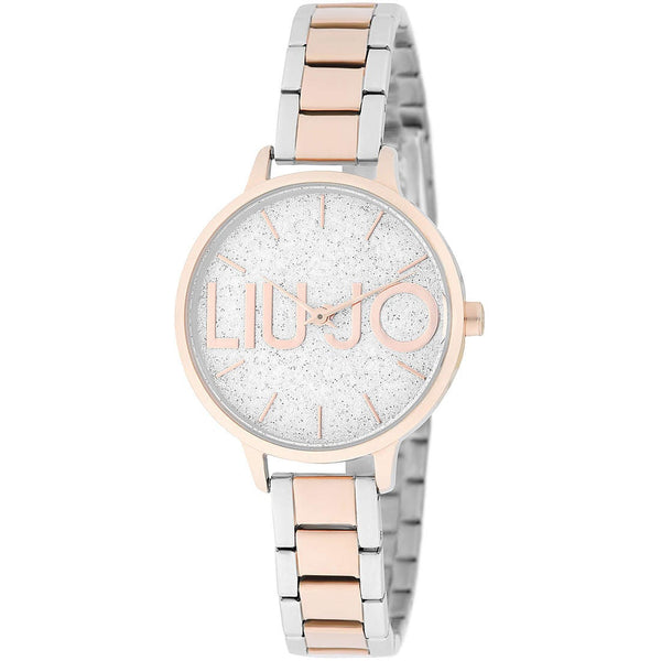 Liu jo TLJ1789 Orologio donna bracciale acciaio oro rosa glitter | Gioiellitosti.it