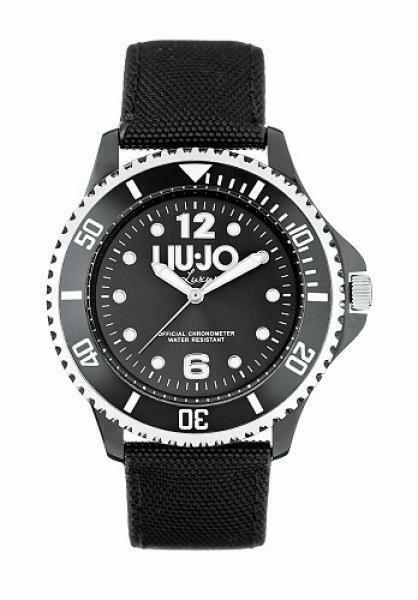 Liu Jo TLJ388 Orologio Donna Scuba Nero Sportivo cinturino tessuto | Gioiellitosti.it