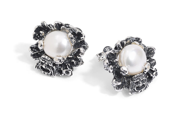 Orecchini argento 925 e perla Magna Grecia MGK4098V | Gioiellitosti.it