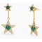 Orecchini donna Mabina Starlet 563556 stella verde | Gioiellitosti.it