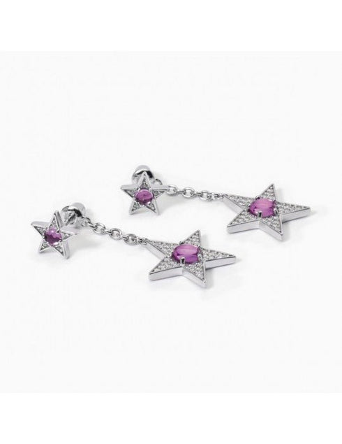 Orecchini donna Mabina Starlet 563558 stella rosa | Gioiellitosti.it