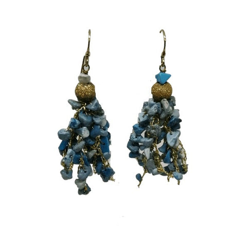 Orecchini Donna Pendenti Argento 925 Turchese Vitiello Jewelry | Gioiellitosti.it