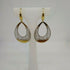 Orecchini oro 18 kt Donna 2 colori pendenti 3,60 gr | Gioiellitosti.it