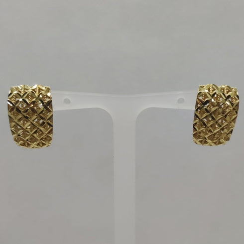 Orecchini oro 18 kt Donna bottone 7,00 gr | Gioiellitosti.it