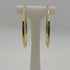 Orecchini oro 18 kt Donna cerchio liscio 4,00 gr | Gioiellitosti.it