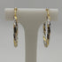Orecchini oro 18 kt donna cerchio torchon 3,00 gr | Gioiellitosti.it