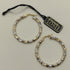 Orecchini oro 18 kt donna cerchio torchon 3,00 gr | Gioiellitosti.it