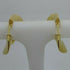 Orecchini oro 18 kt donna modello cerchio piatto 3,70 gr | Gioiellitosti.it