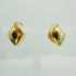 Orecchini oro 18 kt giallo lucido satinato clips 5,60 gr | Gioiellitosti.it