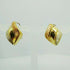 Orecchini oro 18 kt giallo lucido satinato clips 5,60 gr | Gioiellitosti.it