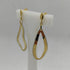 Orecchini oro 18k pendenti 2 colori 4 gr | Gioiellitosti.it