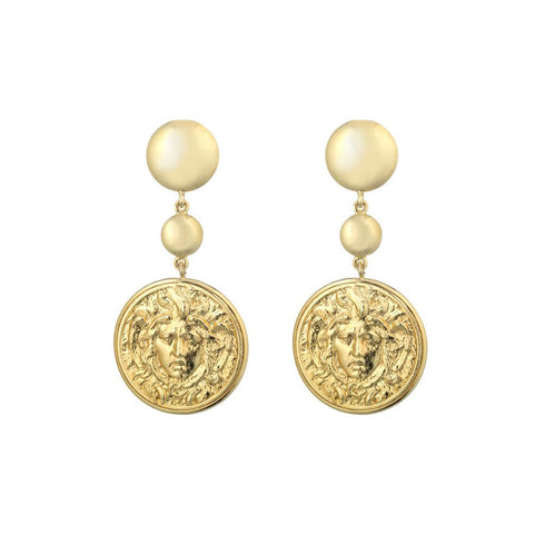 Orecchini Pendenti Argento 925 bagnati oro Vitiello Jewelry | Gioiellitosti.it