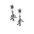 Orecchini argento 925 pendenti SUALI Corallo BM0148 | Gioiellitosti.it