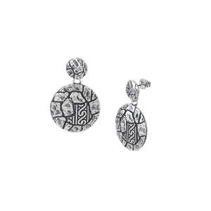 Orecchini argento 925 pendenti SUALI Tuscia BM2199 | Gioiellitosti.it