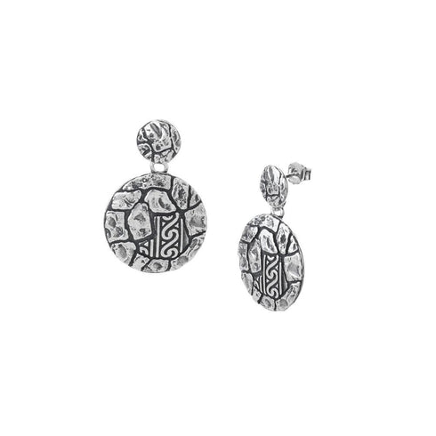 Orecchini argento 925 pendenti SUALI Tuscia BM2199 | Gioiellitosti.it