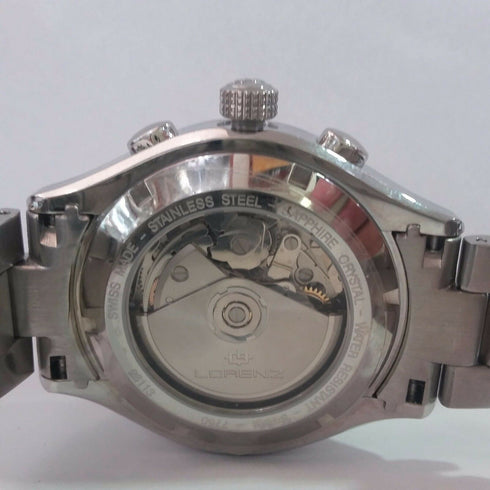 Orologi uomo automatico crono daydate ETA 7750 Swiss Made Lorenz 026113CC | Gioiellitosti.it