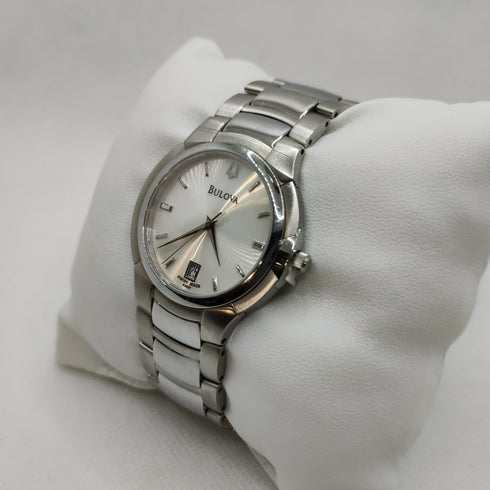 Orologio Bulova 63B37 Swiss Made sottile Acciaio | Gioiellitosti.it