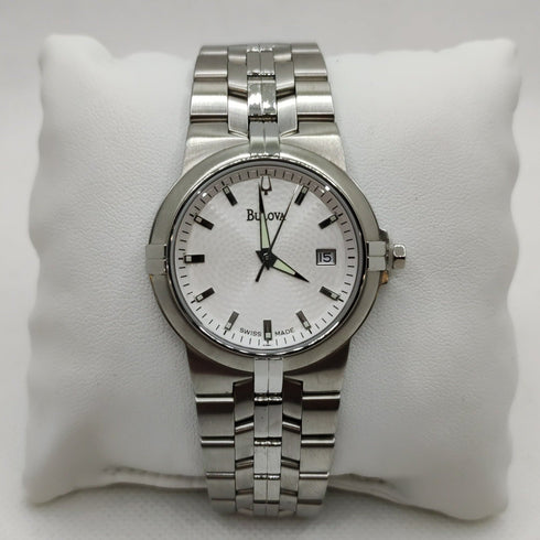 Orologio Bulova 63B41 Swiss Made Sottile acciaio | Gioiellitosti.it