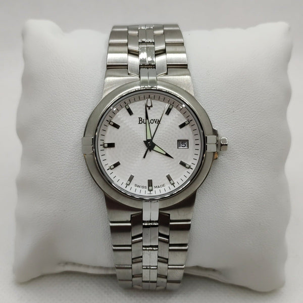 Orologio Bulova 63B41 Swiss Made Sottile acciaio | Gioiellitosti.it